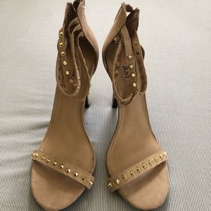 Just Fab Suede Heels 8.5